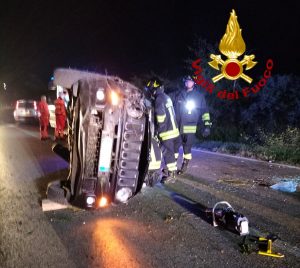 Incidente Nella Notte Sulla Cassia All Altezza Del Colle Malamerenda