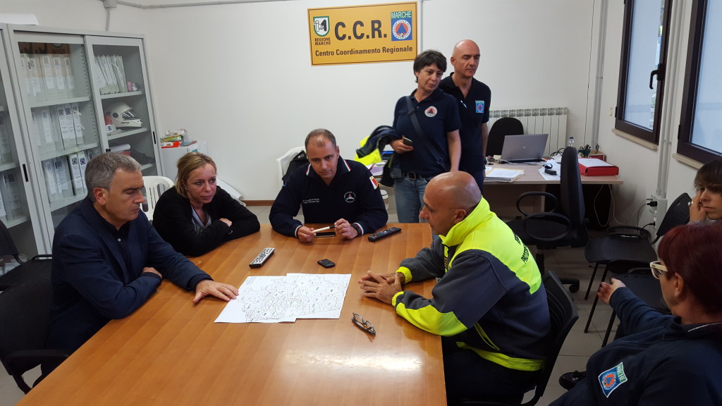 Incontro del sindaco per analizzare le esigenze dei comuni colpiti dal terremoto