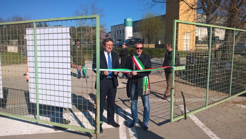 Inaugurato il centro di raccolta di Castelnuovo Berardenga