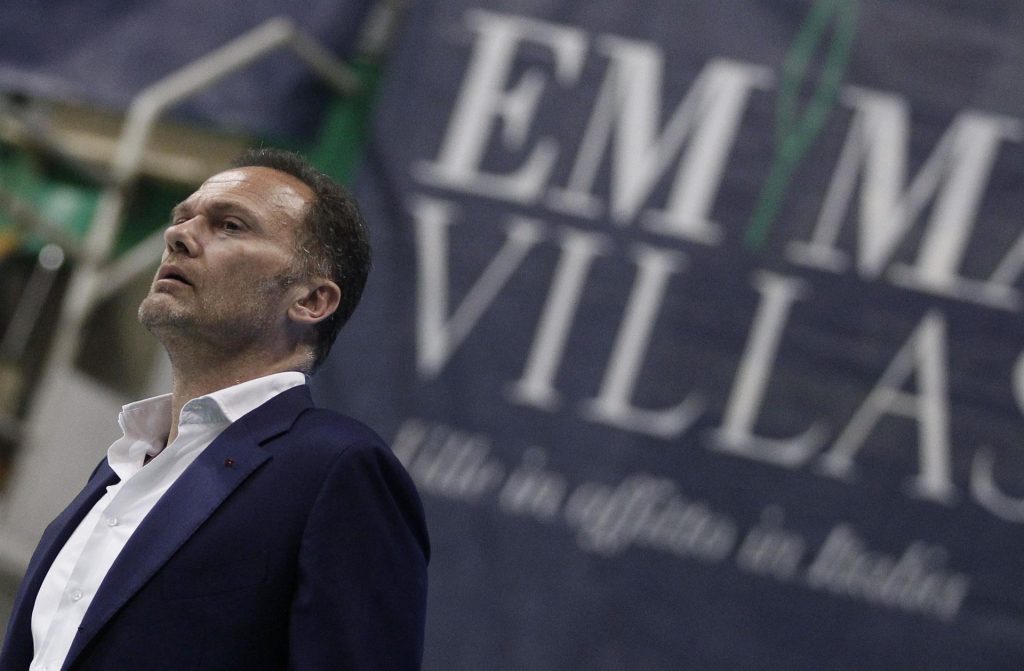 Emma Villas Siena, coach Paolo Tofoli: “In gara1 una partita perfetta, ma nei play off ogni match fa storia a sé”