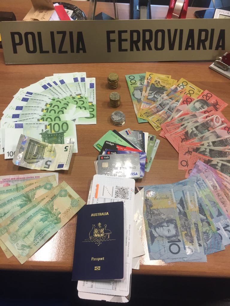 Turista perde borsa con 3000 euro sul treno