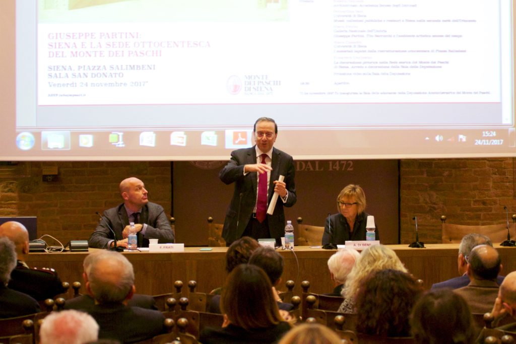 “Giuseppe Partini: Siena e la sede ottocentesca del Monte dei Paschi”, convegno a Rocca Salimbeni