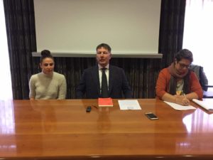 In corso la conferenza stampa di presentazione della candidatura a sindaco di Luigi De Mossi