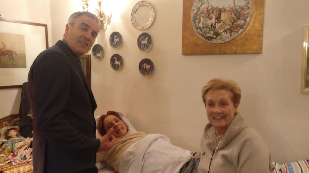 Il racconto del sindaco Valentini dell'incontro con Sandra Pelosi