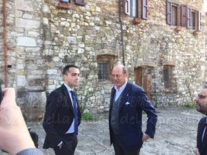 Luigi Di Maio all'azienda Rocca delle Macie a Castellina in Chianti - FOTO E VIDEO