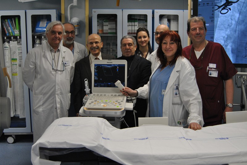 Associazione Cardiotrapiantati dona una particolare sonda al reparto cardio-toraco-vascolare