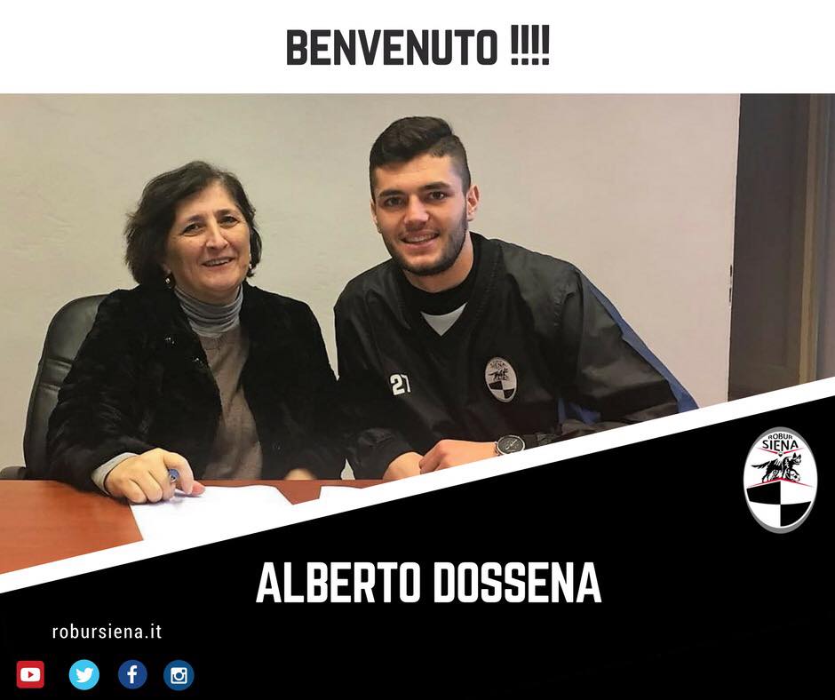 Ufficiale, Alberto Dossena nuovo colpo della Robur