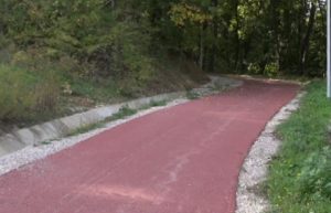 Taglio del nastro per la pista ciclabile-pedonale La Tognazza-San Martino