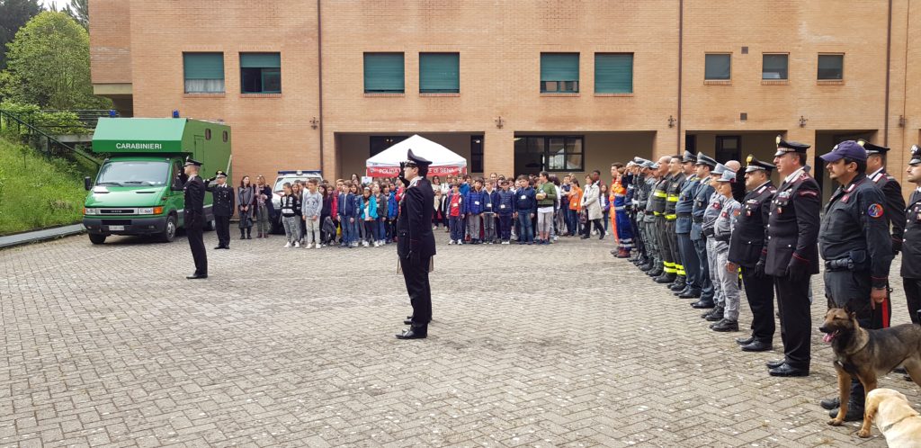 Alla caserma di viale Bracci la tappa di "La strada tra passione e sicurezza"