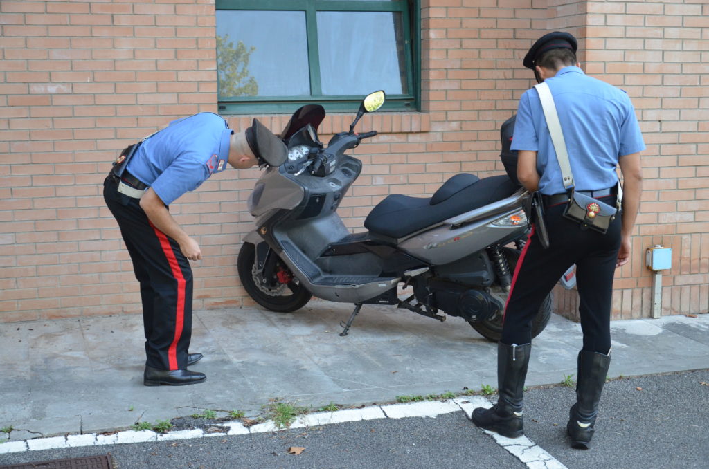 Ritrovato ad Asciano un motorino rubato a Siena