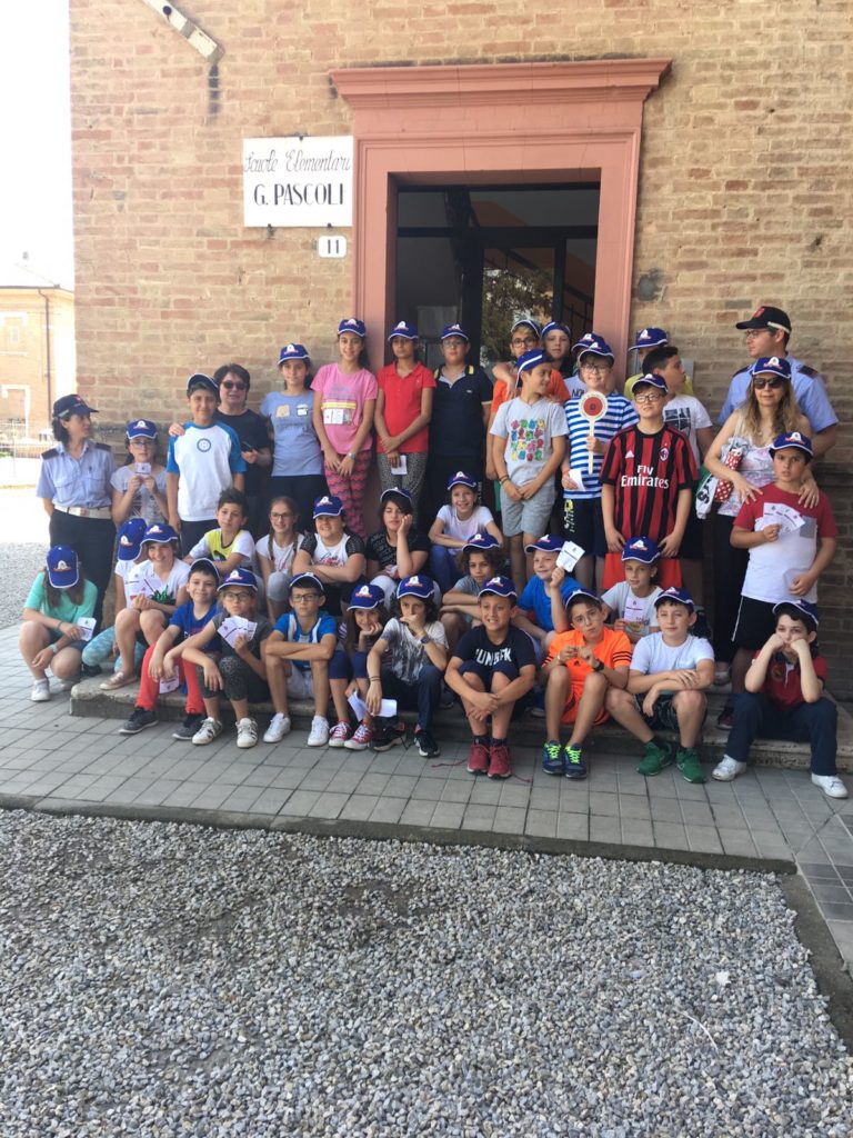 Buonconvento, i ragazzi delle scuole vigili urbani per un giorno