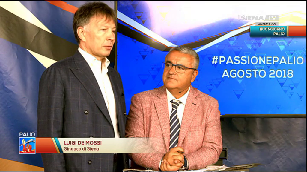 De Mossi a Siena Tv: "Un giudice super partes per il Palio? Ci pensiamo"