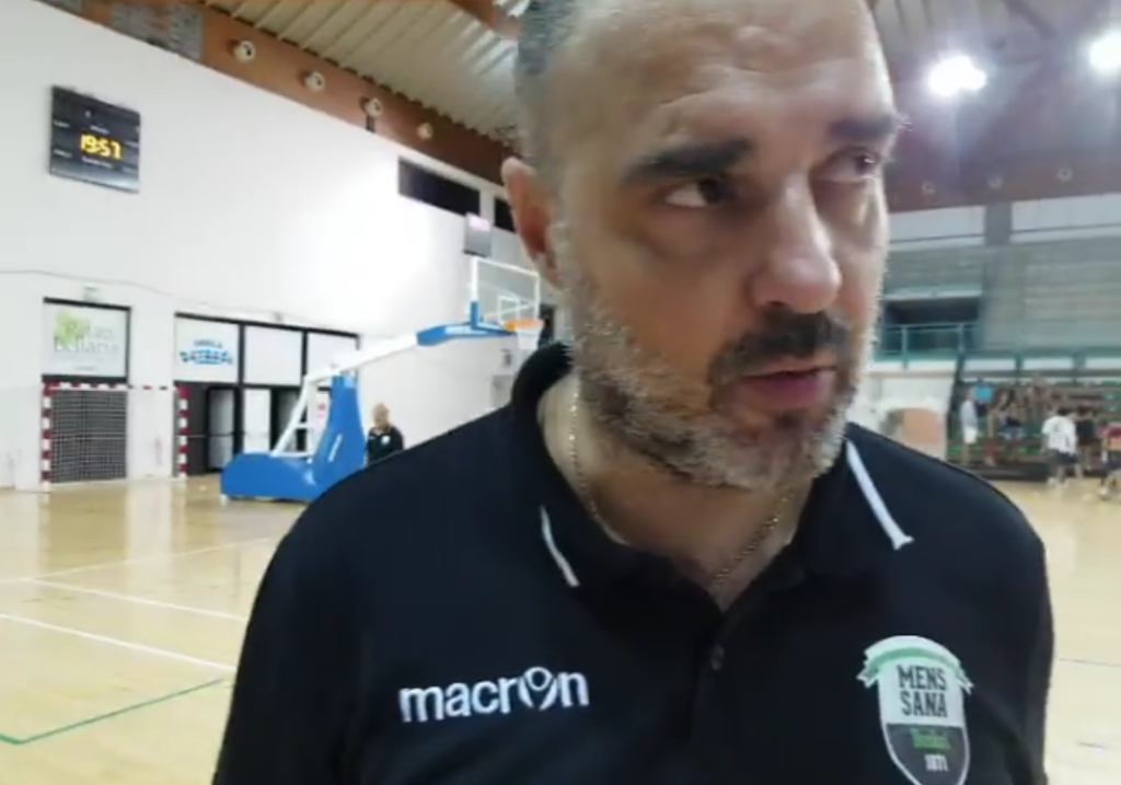 Coach Moretti: "Passo in avanti, stiamo registrando la difesa"