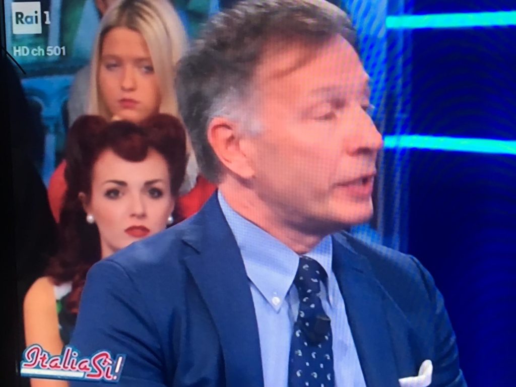 Il Sindaco De Mossi su Rai 1 per difendere il Palio