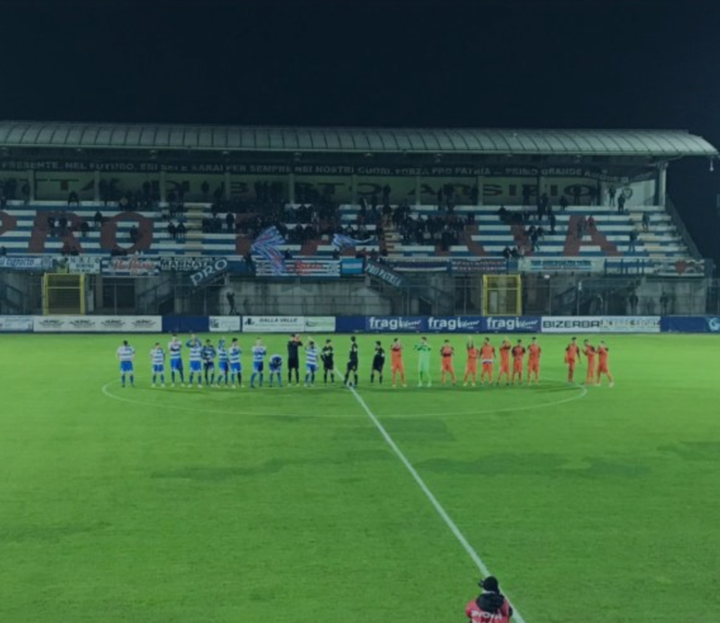 La Robur fa 1-1 sul campo della Pro Patria