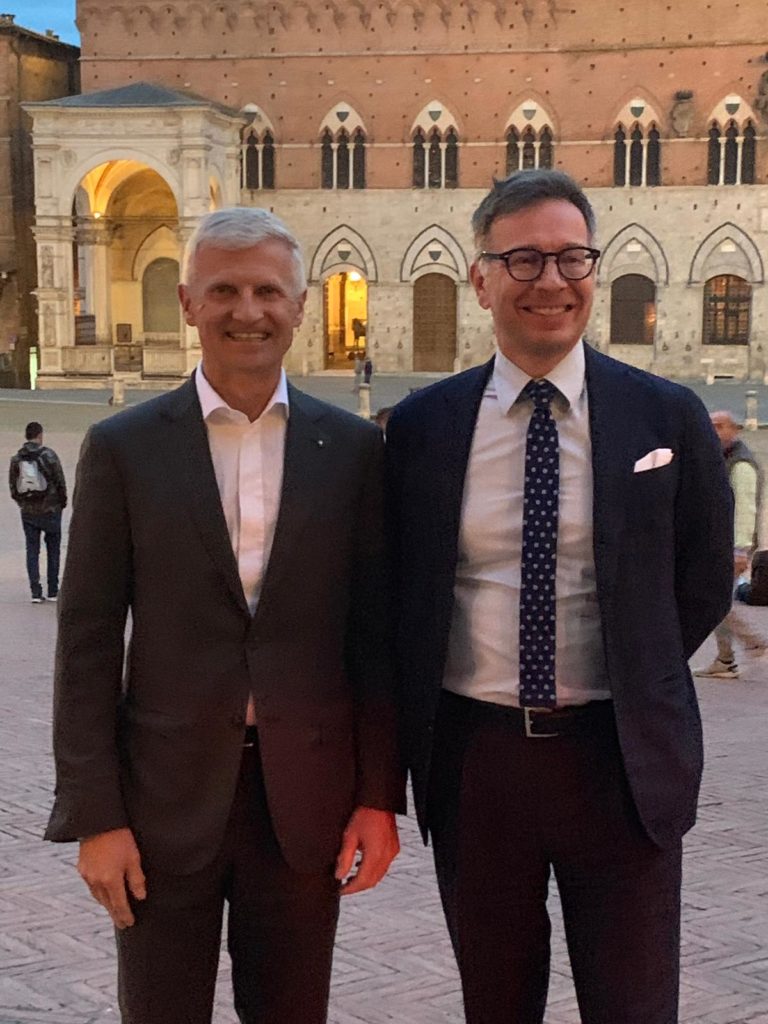 Promozione "brand Siena", De Mossi incontra Andrea Illy per discutere progetti ed idee