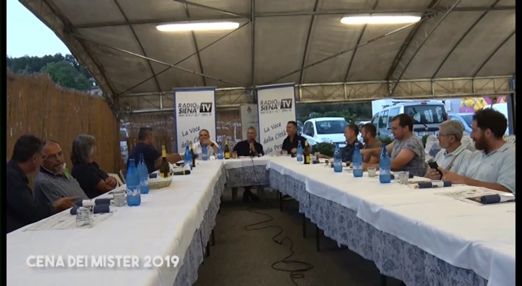 CENA DEI MISTER 2019