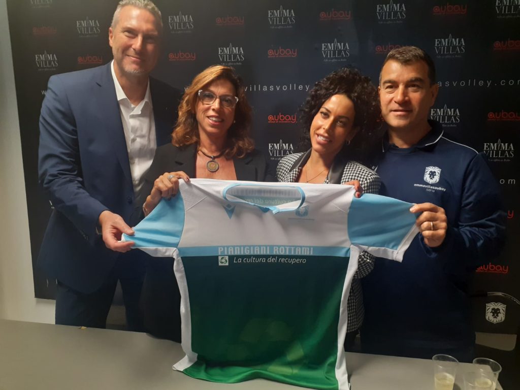 Emma Villas, presentato lo sponsor Pianigiani Rottami