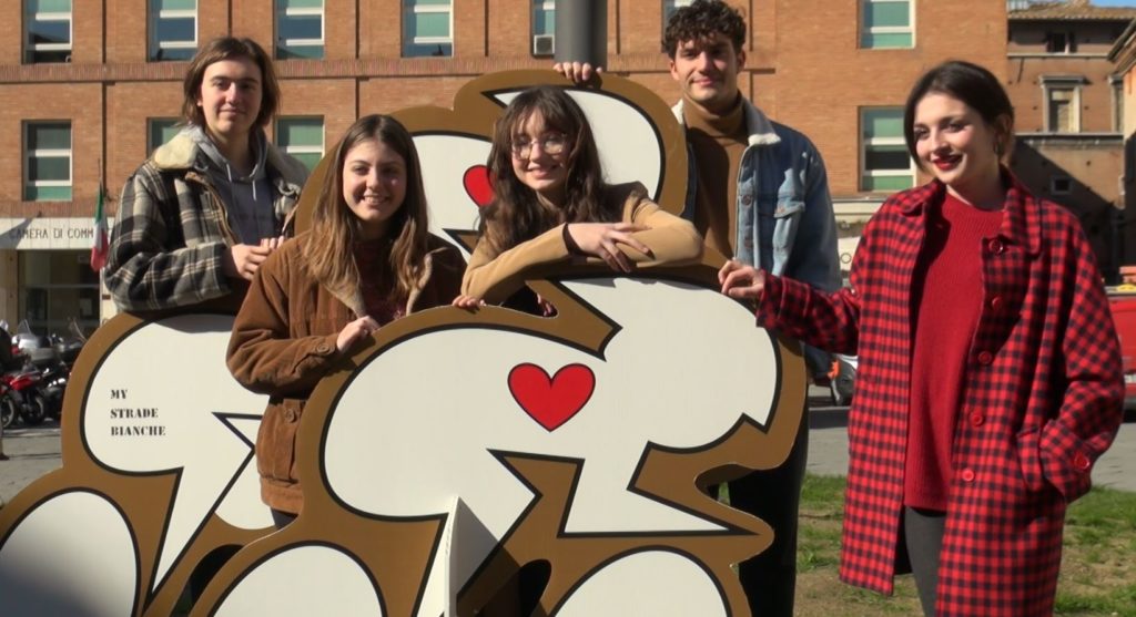 "My Strade Bianche", le opere degli studenti del liceo artistico esposte in città