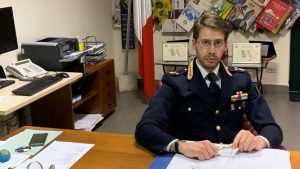 Polizia Stradale di Siena, il saluto del Comandante Ciaramella