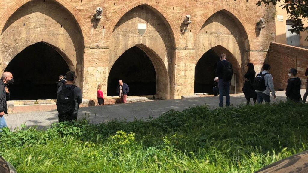 A Siena le riprese del programma "4 Ristoranti" di Alessandro Borghese