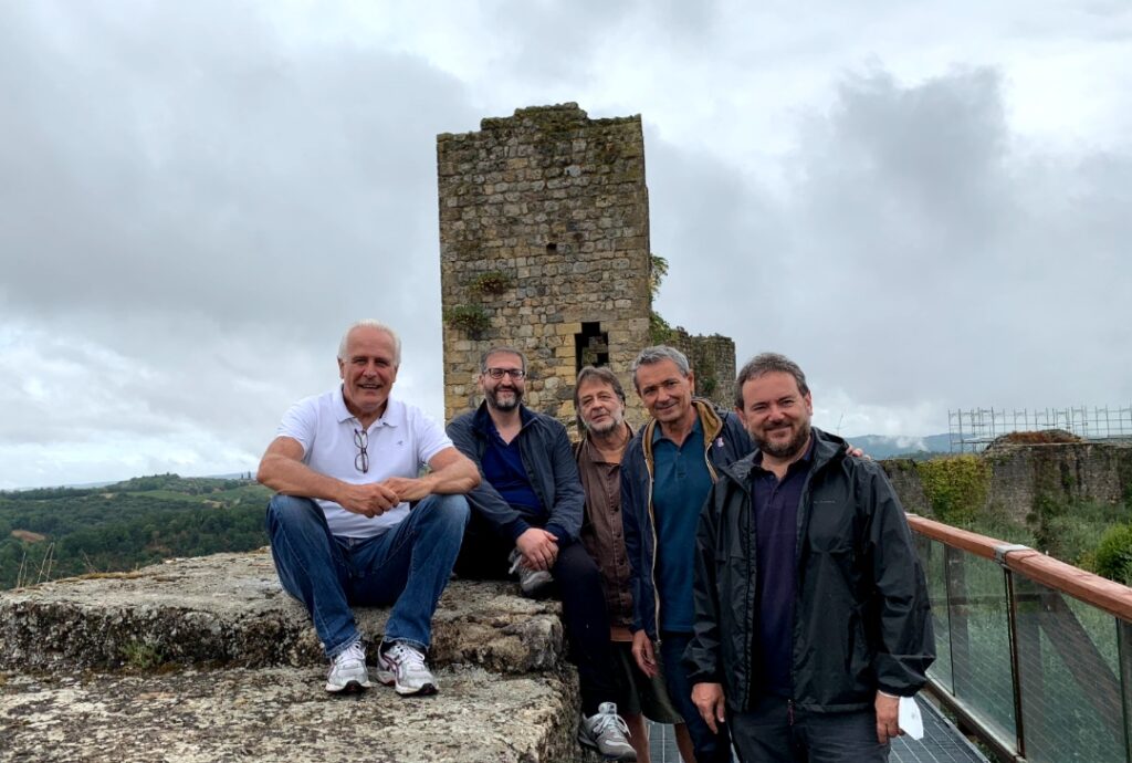 Monteriggioni, Giani e Frosini in cammino sulla Francigena