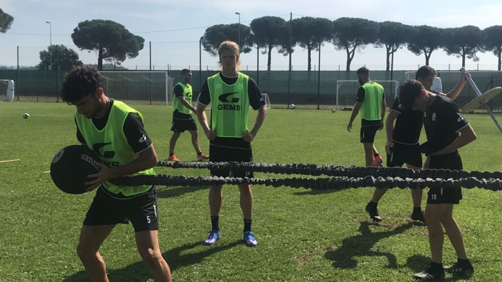 Siena, oggi allenamento atletico per prepararsi alla sfida con la Carrarese