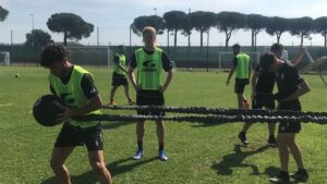 Siena, oggi allenamento atletico per prepararsi alla sfida con la Carrarese