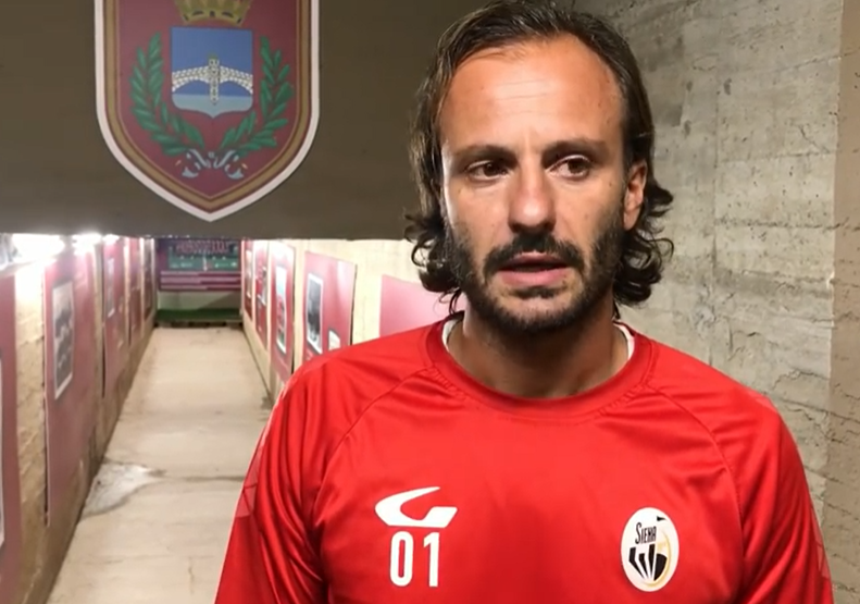 Acn Siena-Montevarchi 0-3, Gilardino: "Vittoria importante e di riscatto"