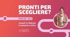 Open Day dell’Università di Siena: domani la giornata di orientamento