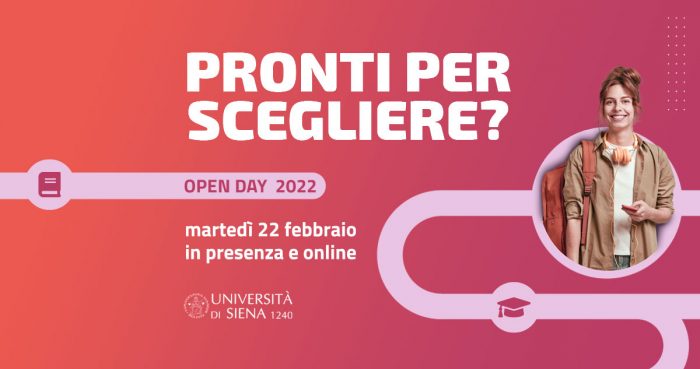 Open Day dell’Università di Siena: domani la giornata di orientamento