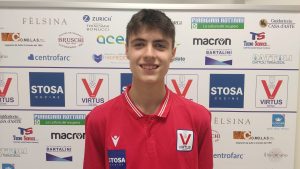 Virtus: Andrea Bresciani convocato in Nazionale Under 15