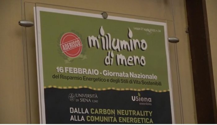 M’illumino di Meno, UniSi lancia l'iniziativa "Dalla Carbon Neutrality alla Comunità Energetica"