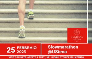 Oggi la Slowmarathon all'Università di Siena