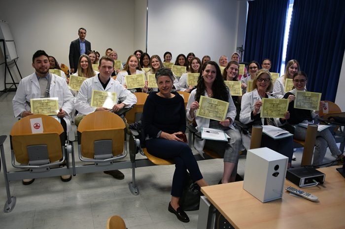 Ospedale Scotte Siena, delegazione della School of Nursing della Kennesaw State University