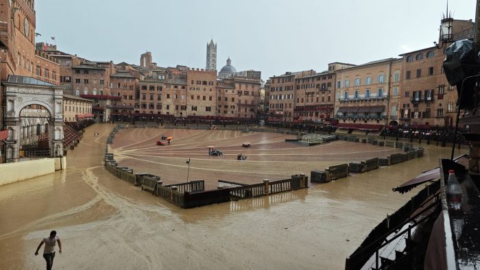 Palio e meteo, possibilità di pioggia anche nel pomeriggio del 15 e 16 agosto