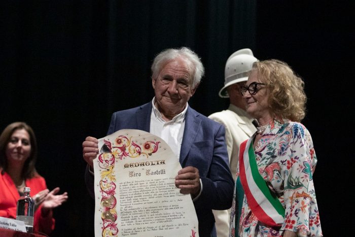 Premio Mangia, la presentazione di Anna Carli alla medaglia di civica riconoscenza Ciro Castelli