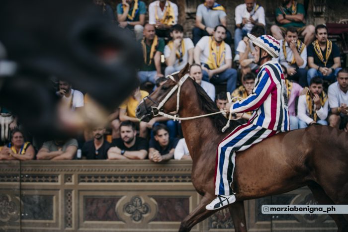 Palio il giorno dopo, Tamurè: "Di rincorsa ho cercato di non danneggiare nessuno e prendermi dei vantaggi"