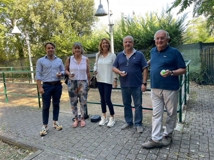 Siena: inaugurato il nuovo campo di bocce a Isola d’Arbia