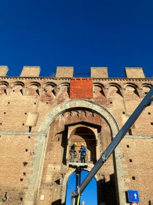 Siena, Porta Romana riapre alle 12 dopo gli interventi di messa in sicurezza