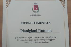 Il grazie di Campi Bisenzio a Pianigiani Rottami a due mesi dall’alluvione