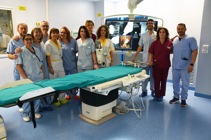 Ospedale le Scotte di Siena, operativa la nuova sala angiografica