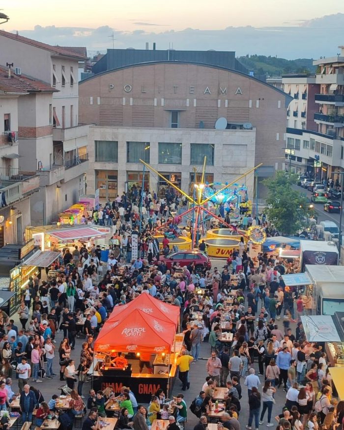 Poggibonsi, il centro storico torna ad animarsi con lo Gnam Street Food Art Music