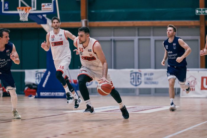 Basket: recupero prima giornata fase salvezza, San Giobbe Chiusi riparte con un 89-76 alla Luiss Roma