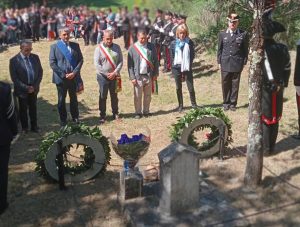 Radicofani, commemorazione dell'eccidio dei carabinieri Tassi e Magi