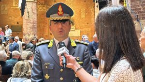 Guardia di Finanza, il bilancio di Sorbello: "Primo anno soddisfacente, innamorato di Siena"