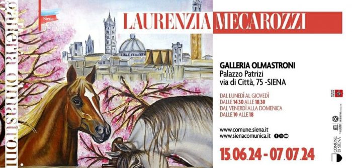 Siena, alla galleria Olmastroni di Palazzo Patrizi la mostra di Laurenzia Mecarozzi
