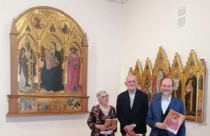 Siena, presentata la ricomposizione della Pala del Maestro dell'Osservanza alla Pinacoteca