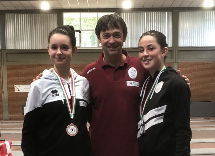 Scherma: Campionato regionale Silver, Fucci e Putti argento e bronzo nel fioretto femminile