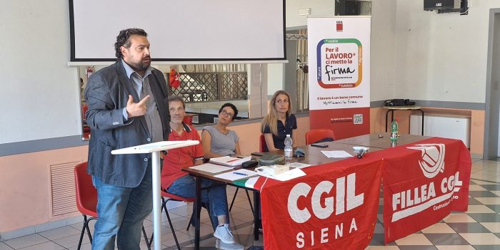 Simone Mannucci nuovo Segretario Generale della FILLEA CGIL di Siena